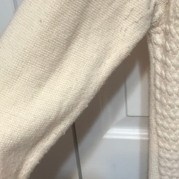 Cream Cable Knot Sweater Plus Size - Picture 5 of 8